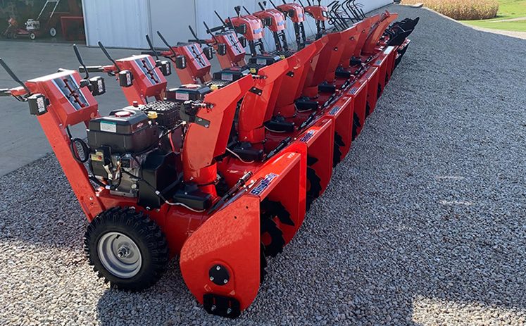 2021 Snowblowers available at Harrington Enterprises near Cresco Iowa and Spring Valley MN