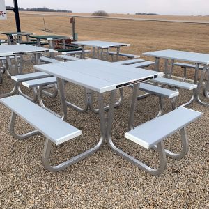 Aluma Picnic Table - Pewter