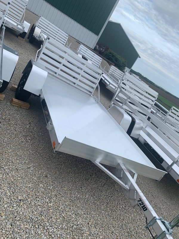 2023 Aluma 7210 w Bifold ramp gate 1