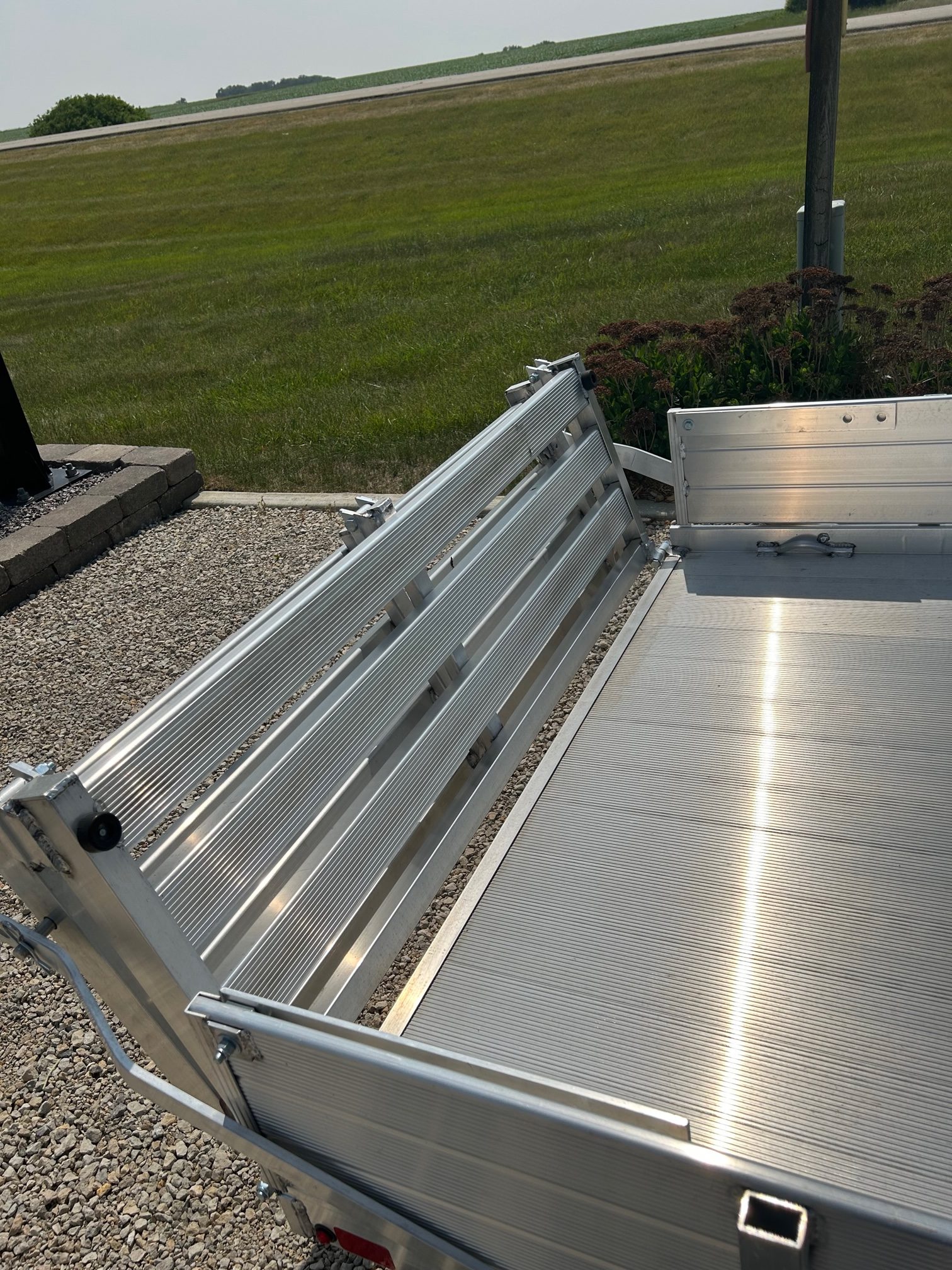 2024 Aluma 6310 w/ Bifold ramp gate Harrington Enterprise