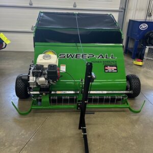 Sweep-All PSM2548 Tow Behind Lawn Sweeper w/ Dethatcher