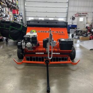 Sweep-All PSE3948 Tow Behind Sweeper w/ Dethacher
