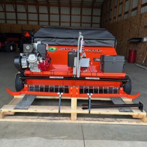Sweep-All PSE3960 Tow Behind Sweeper w/ Dethacher, Elec Start<br> <span style="color: red; font-weight: bold;">ON ORDER</span>